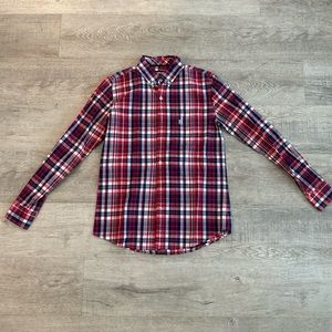 Johnnie O button down thin cotton shirt. Size 14.